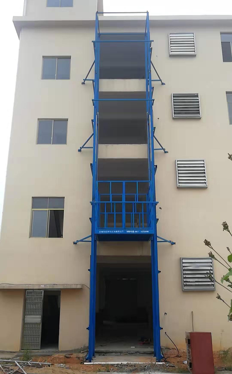 宁德室外导轨式升降平台